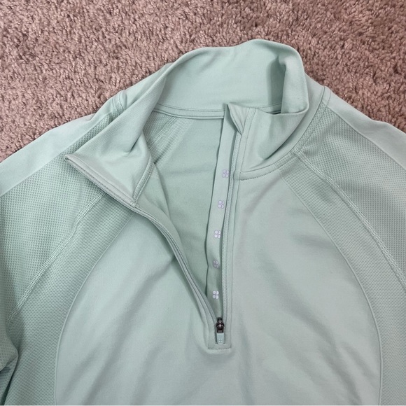 Sweaty Betty Athlete Seamless Half Zip Long Sleeve Athletic Top - Picture 7 of 16